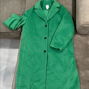 H&M Green Coat